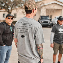 Three Rules Tee - Unisex Tri-BlendX