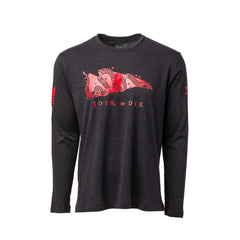 Men's Join or Die Long Sleeve - Tri-BlendX
